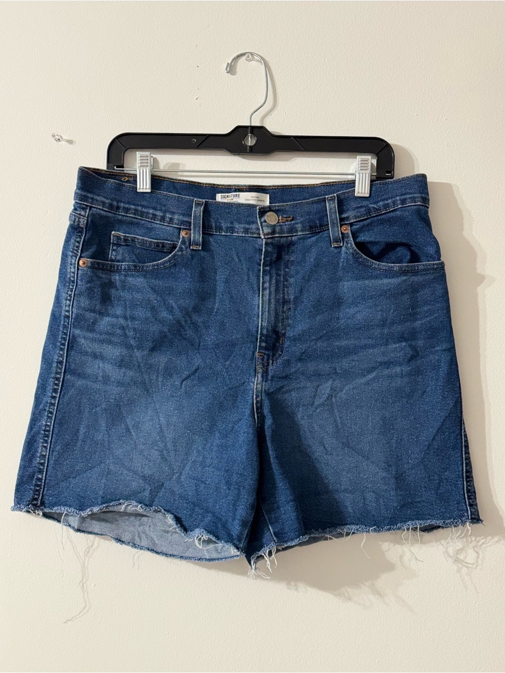 Levi Strauss Signature Gold Heritage High-Rise Shorts